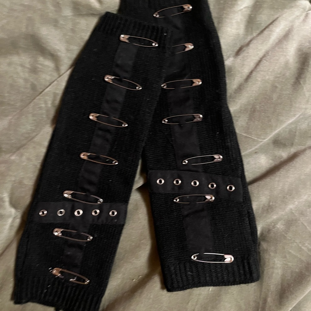 Long Fingerless gloves